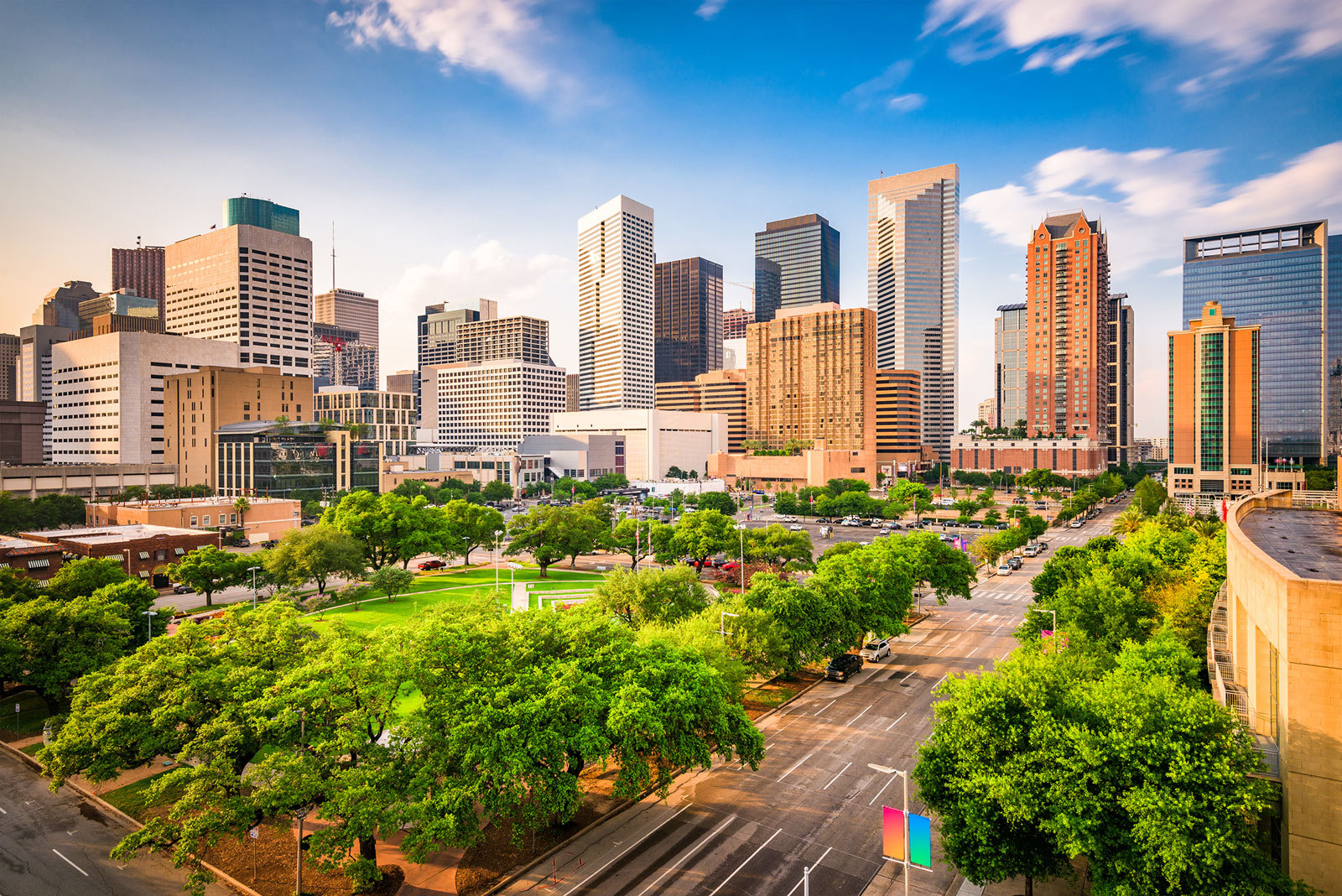 Houston, Texas city skyline